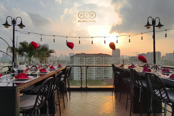 Rooftop bar